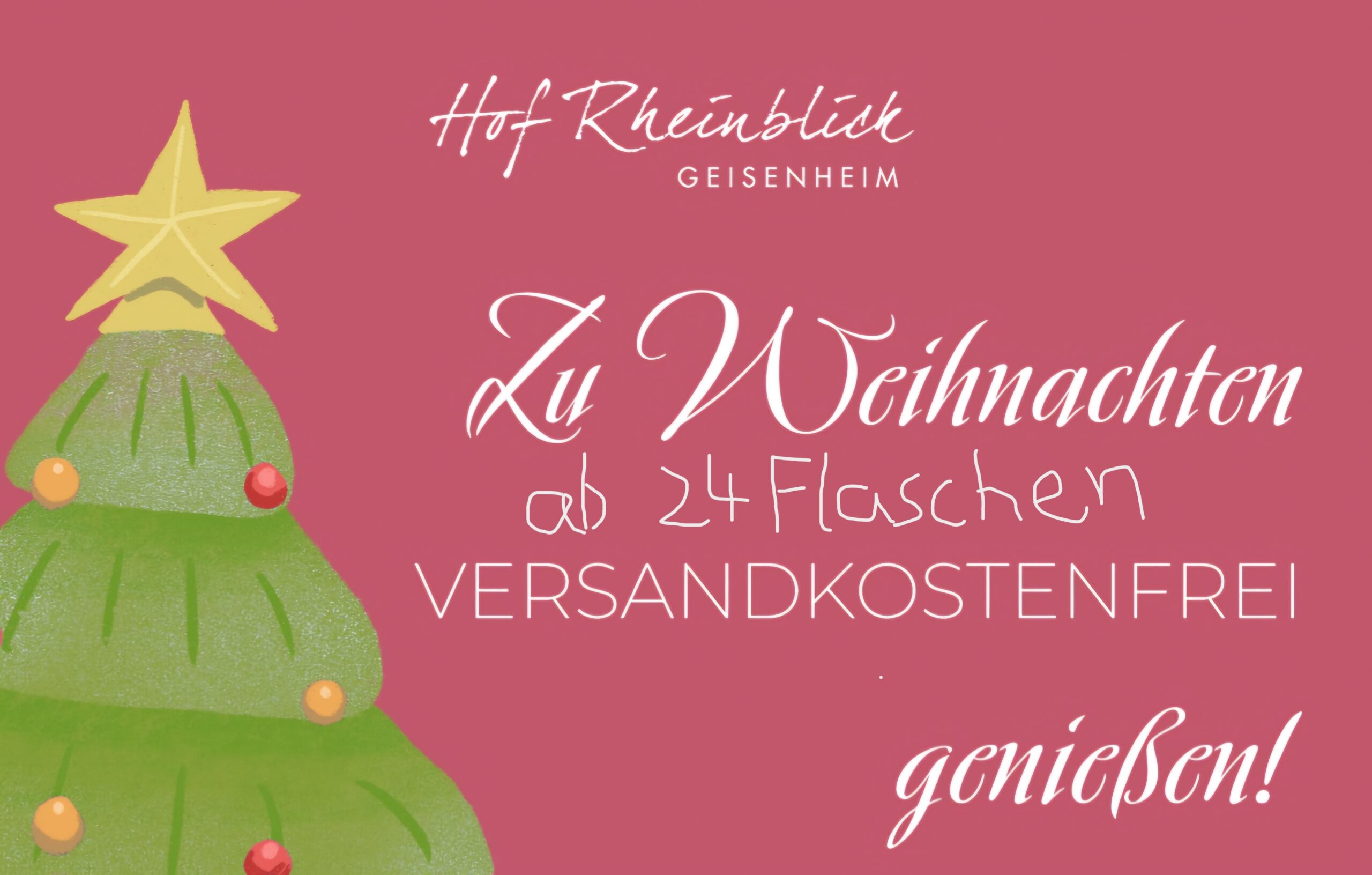 Aussicht von Hof Rheinblick über den Rheingau